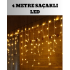 4 Meters Waterfall Led Light Curtain Decorative