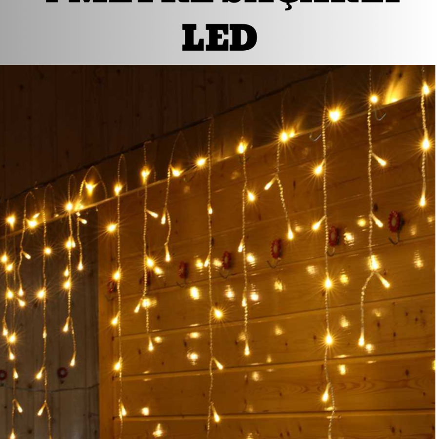4 Meters Waterfall Led Light Curtain Decorative