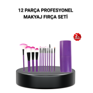 12-Piece Professional Makeup Brush Set - Non-shedding Soft Bristles, Ergonomic Design