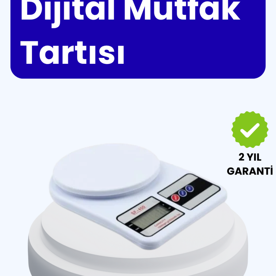 Digital Kitchen Scale 10kg Capacity 1g Precision