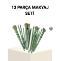 13-Piece Professional Makeup Brush Set – Soft Synthetic Bristles, Suitable for All Skin Types 13-Piece Professional Makeup Brush Set – Soft Synthetic Bristles, Suitable for All Skin Types