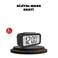Digital Desk Clock with Sensor and Alarm and Temperature Display