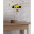Wall Keychain with Car Figure Decorative Design for Home and Office