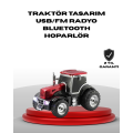 Tractor Design Bluetooth Speaker USB TF AUX FM Radio