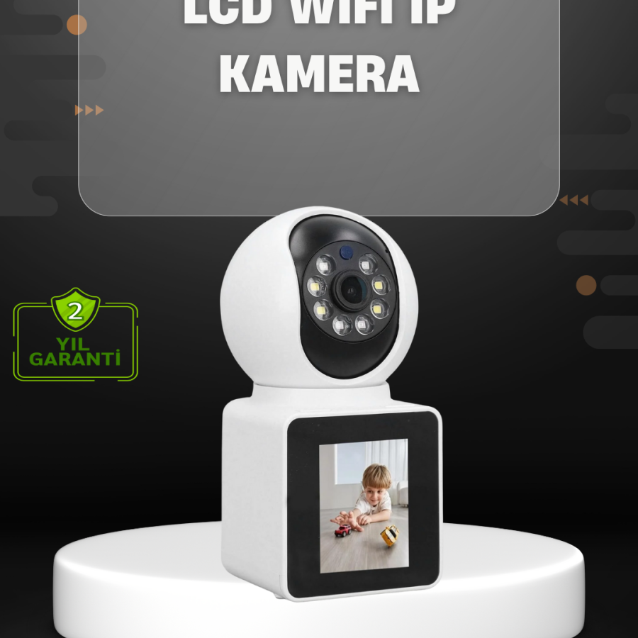 2K Resolution Indoor Security Camera Two-Way View and Voice Search