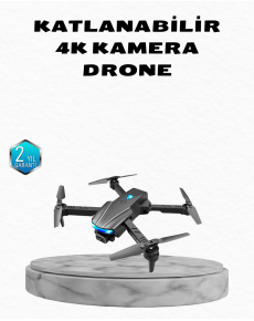 Foldable Drone with 4K Camera, Wi-Fi and Altitude Stabilization