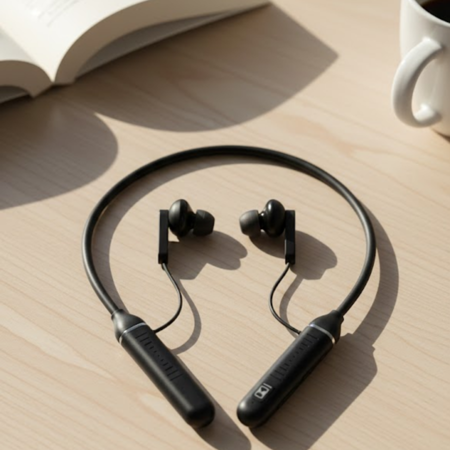 Long-Time Use Wireless Neck Strap Stereo Headset Strong Bass and Clear Sound Long-Time Use Wireless Neck Strap Stereo Headset Strong Bass and Clear Sound