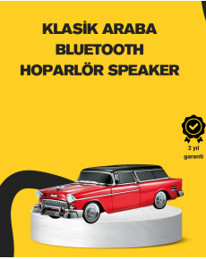 Vintage Design LED Light Bluetooth Speaker 10W