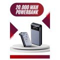 4 Output 20.000 Mah Powerbank Portable with Long Battery Life
