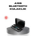 A10s TWS Bluetooth 5.0 Headphones – Charging Box with Powerbank, Touch Control, Real Stereo