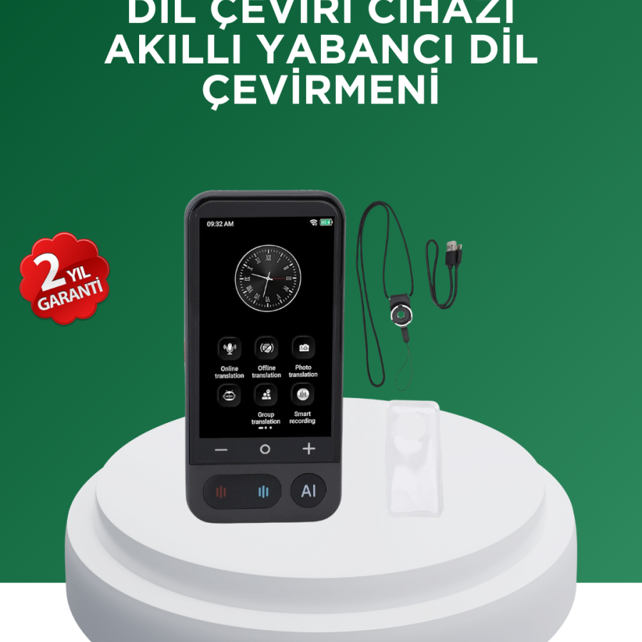 Portable Voice Translator Device with 139 Language Support