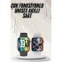 Smart Watch with Plastic Strap that Can Track Heartbeat, Sleep and Answer Calls