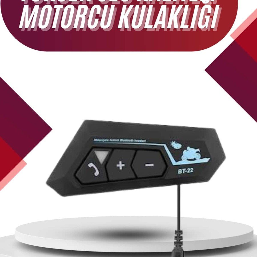 Intercom Bluetooth Helmet Headset Motorcycle Headset 5.0 Bluetooth