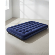 Double Inflatable Mattress Durable Vinyl Suitable for Camping and Guest Use Double Inflatable Mattress Durable Vinyl Suitable for Camping and Guest Use