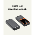 20000 mAh Portable Powerbank | Multi-Cable, Fast Charging Supported (22.5W)