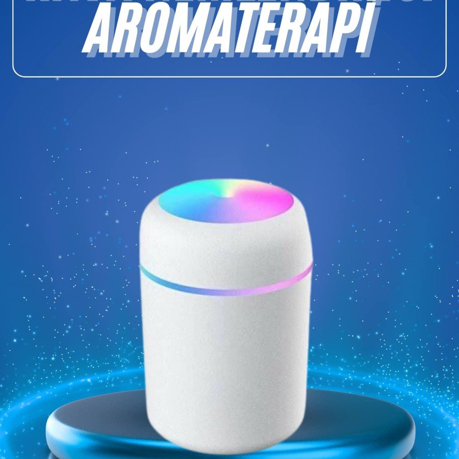 RGB Lighted Ultrasonic Led Air Humidifier Steam Machine Steaming Pot