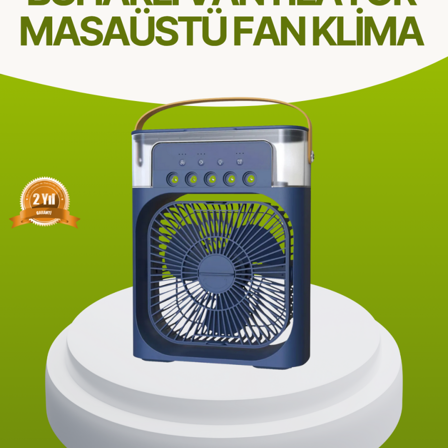 Quiet and Powerful Cooling Fan with Turbo Fan Technology