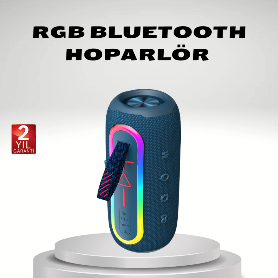 Portable Mini Bluetooth Speaker Powerful Sound and Stylish Red Design