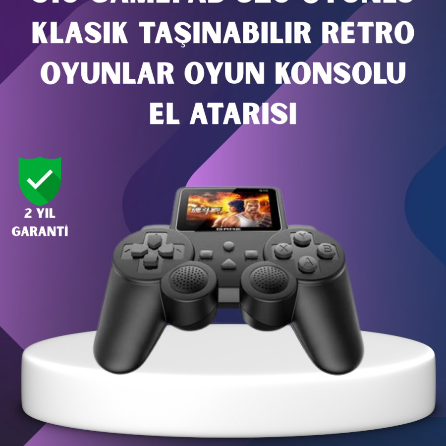 Portable Retro Handheld Console with 500 Built-in Games-2.4 inch Color Screen Portable Retro Handheld Console with 500 Built-in Games-2.4 inch Color Screen