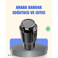 In-Car Smart Cup Holder Heater Cooler with Digital Display