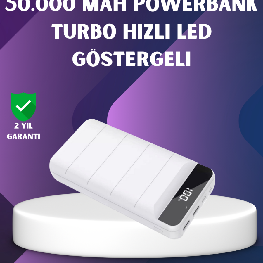 50000mAh High Capacity Powerbank with Fast Charging and LED Display 50000mAh High Capacity Powerbank with Fast Charging and LED Display