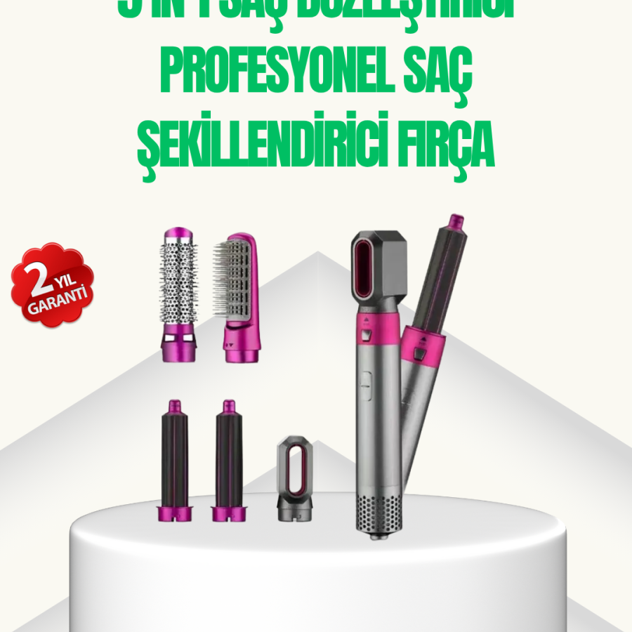 5 in 1 Professional Hair Styler, Unlimited Style with One Device 5 in 1 Professional Hair Styler, Unlimited Style with One Device
