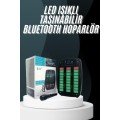 Bluetooth Speaker Portable Rechargeable Lighted Large Size High Sound Quality