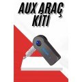 Bluetooth Aux Car Kit Compatible with All Devices Black