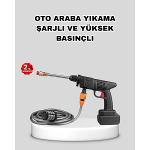 Cordless Car Washing Machine 21V Portable with Strong Pressure and Dual Battery