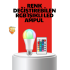 RGB Remote Controlled LED Bulb 16 Colors A Quality Original