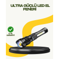 Rechargeable Flashlight High Light Power Long Range