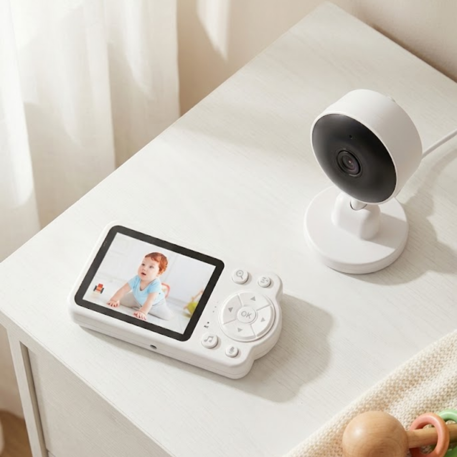 Wireless Baby Monitor with Night Vision Crying and Movement Detection Wireless Baby Monitor with Night Vision Crying and Movement Detection