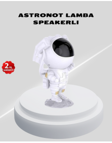 Astronaut Star Projection Lamp Remote Controlled Night Light with 8 Effects
