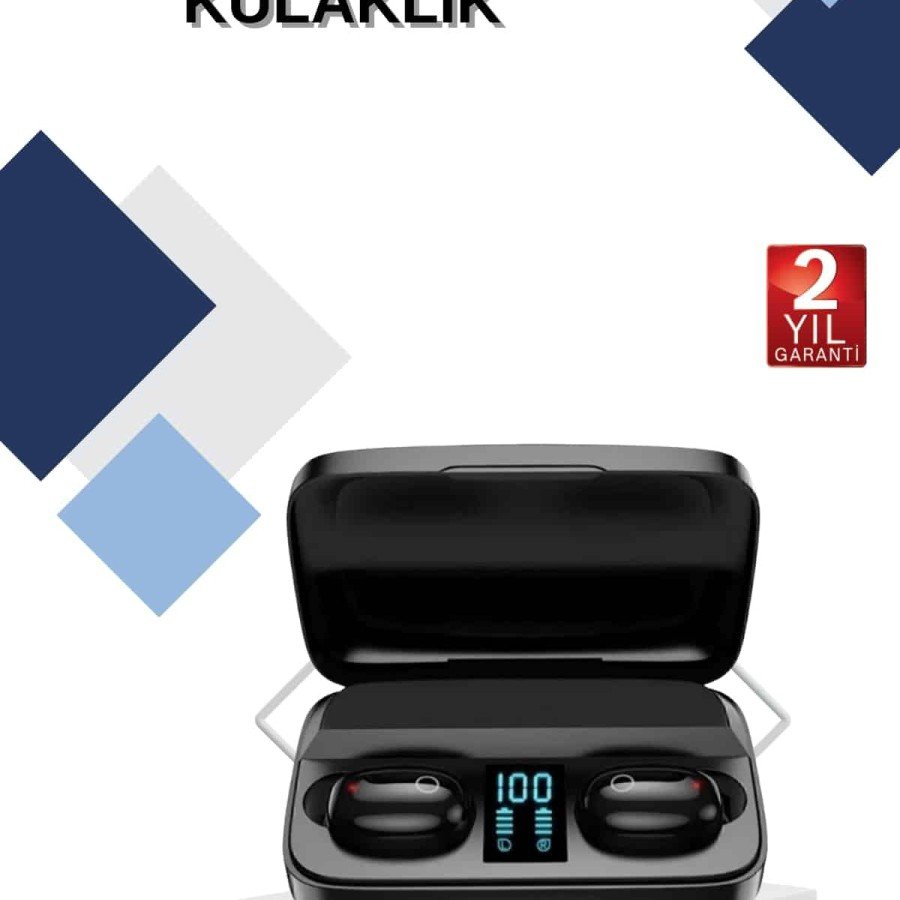 Bluetooth Headset Wireless TWS Stereo Bluetooth 5.0 with Digital Display Bluetooth Headset Wireless TWS Stereo Bluetooth 5.0 with Digital Display