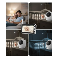 4.5 Inch Screen Night Vision Baby Camera and Monitor 4.5 Inch Screen Night Vision Baby Camera and Monitor