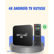 4K Android TV Box – 2GB RAM 16GB ROM, Smart Media Box with Fast Wi-Fi Connection