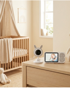 Baby Camera Mutual Talk RGB Light Night Vision and Temperature Alarm