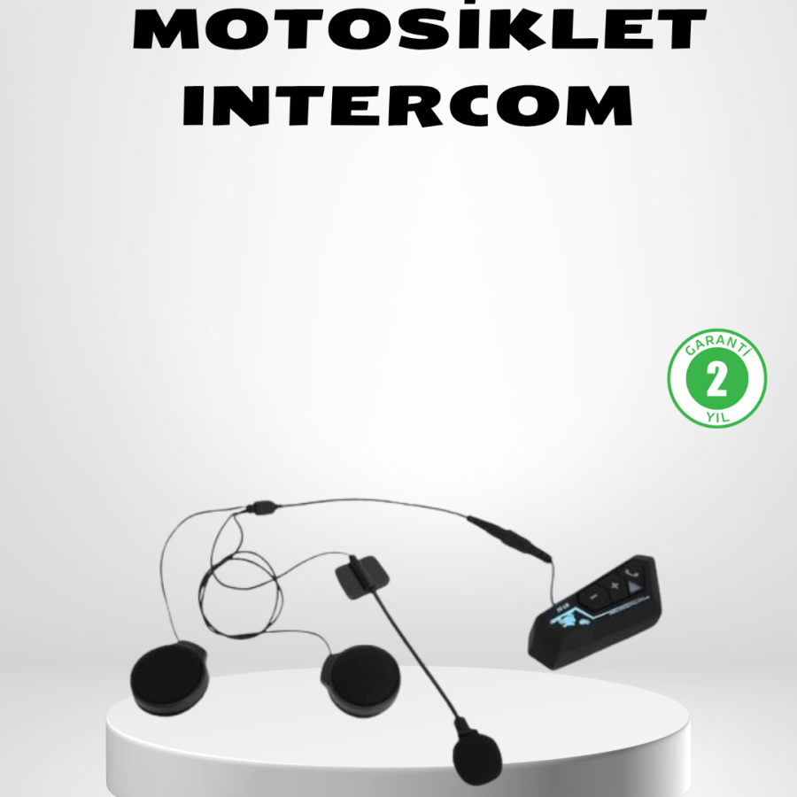 BT22 Helmet Bluetooth Headset 5.0 – Water Resistant, Noise Canceling, Long Battery Life