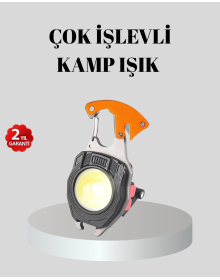 Multifunctional Keychain Flashlight – Mini Flashlight with Powerful LED Light, Rechargeable, Whistle and Screwdriver