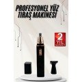 Ear Nose Shaver Portable Rechargeable 3 Heads Long Lasting