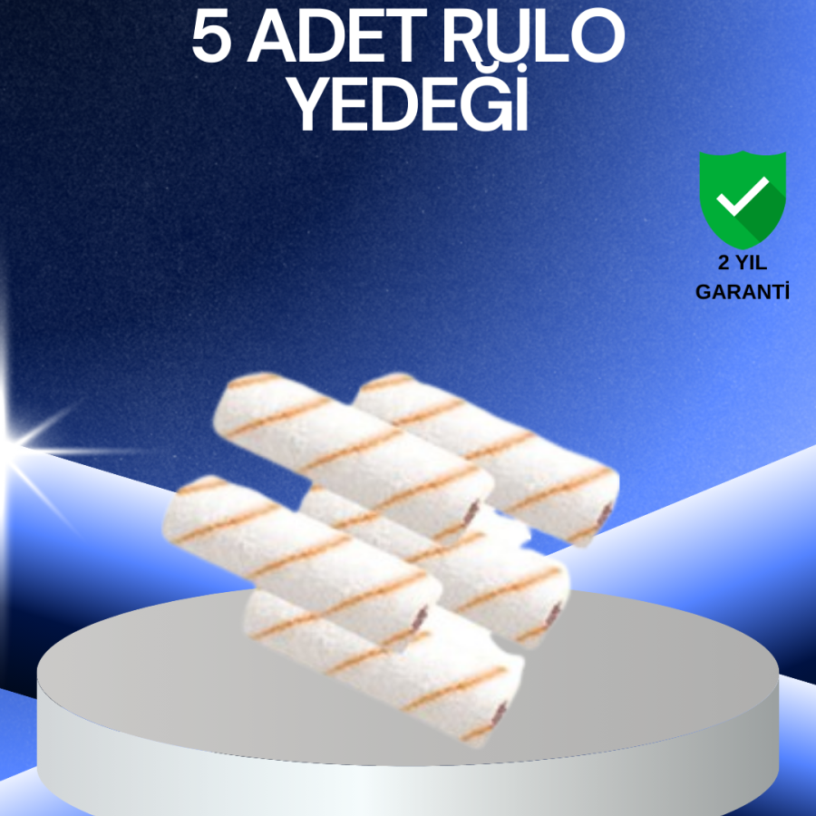 5-Paint Roller Set Suitable for Small Detail Work