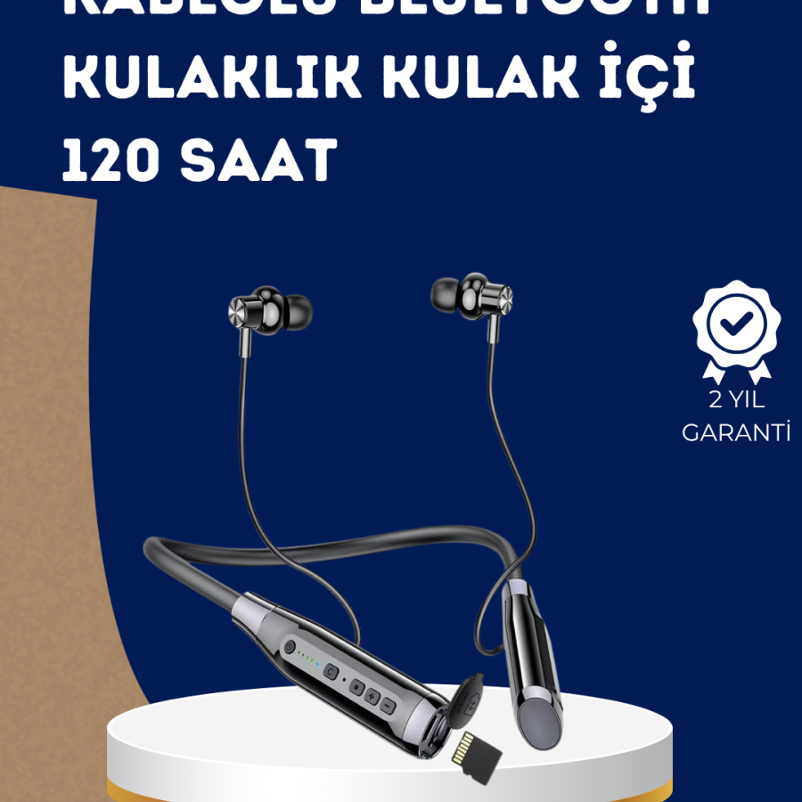 Wireless Bluetooth Headset – Noise Canceling, Touch Control, Long Battery Life