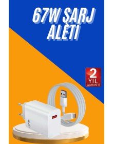 67W Fast Charging High Voltage Protection Type C Charging Adapter