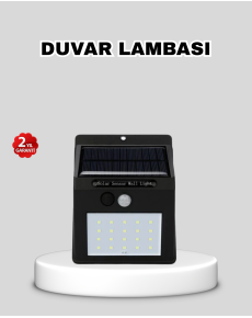 Solar Powered 20 LED Motion Sensor Lamp – IP65 Waterproof Outdoor Lighting