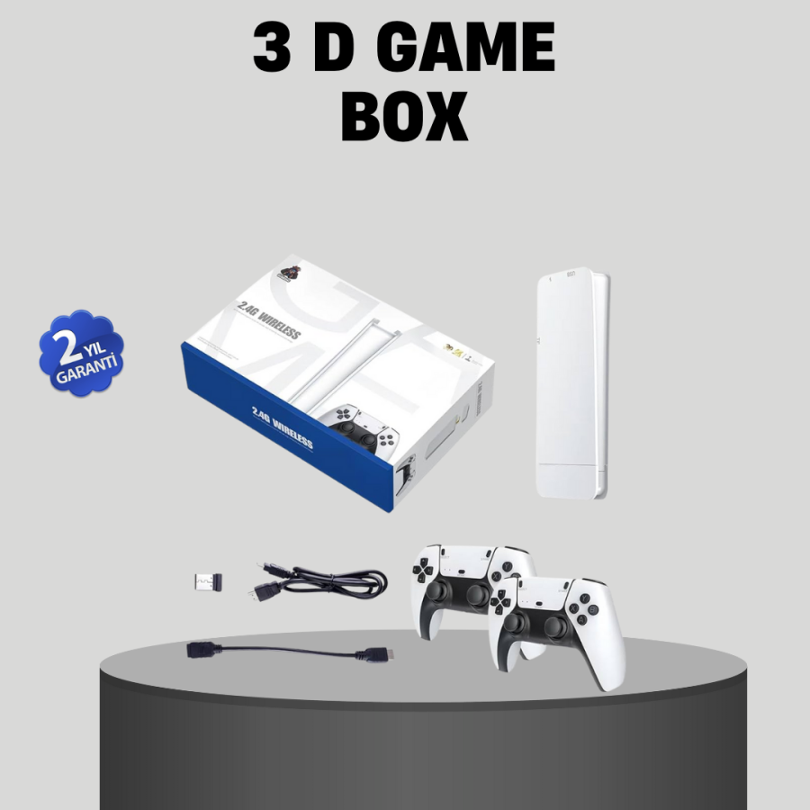 Wireless Retro Game Console with 20,000 Installed Games 4K Supported