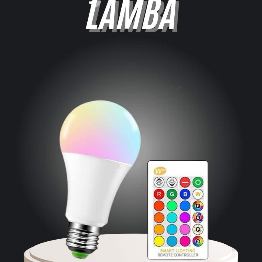 Ambient Lighting RGB LED Lamp Controlled Color Changing Ambient Lighting RGB LED Lamp Controlled Color Changing