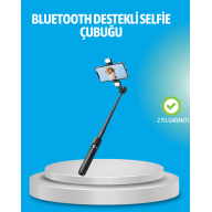 Bluetooth Illuminated Remote Control Selfie Stick – 130 cm Height