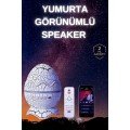 Egg Shaped Water Wave Bluetooth Speaker Lamp Colorful Rechargeable