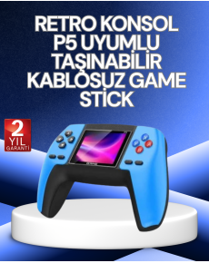 P5 Retro GamePad | Mini Game Console with 520 Classic Games