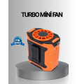 Turbo Mini Portable Fan – 100-Level Digital Speed Control and Type-C Charging Turbo Mini Portable Fan – 100-Level Digital Speed Control and Type-C Charging